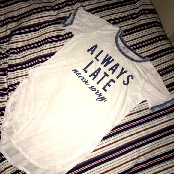 Always Late Never Sorry Tee - Picture 2 of 2